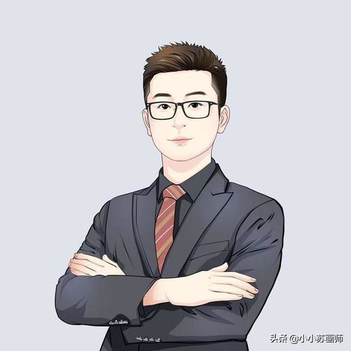  换一换你的头像吧,中年男士的工作头像,简单帅气又大方