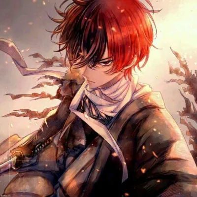  超帅霸气二次元男生头像冷酷帅气二次元动漫男生,酷酷
