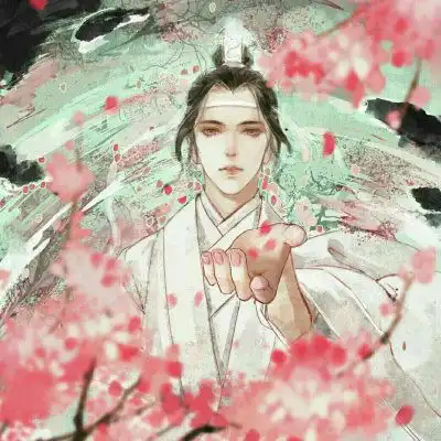  蓝忘机头像帅气高清魔道祖师蓝忘机图片