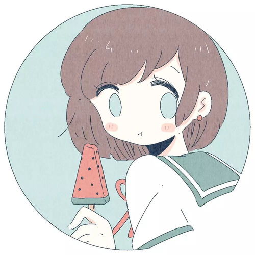 头像女生唯美小清新卡通