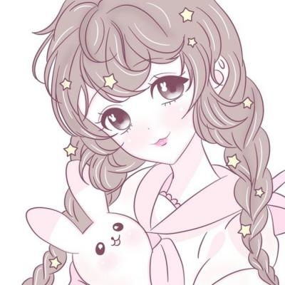  粉系可爱少女心二次元动漫女生头卡通动漫头像我要个性网