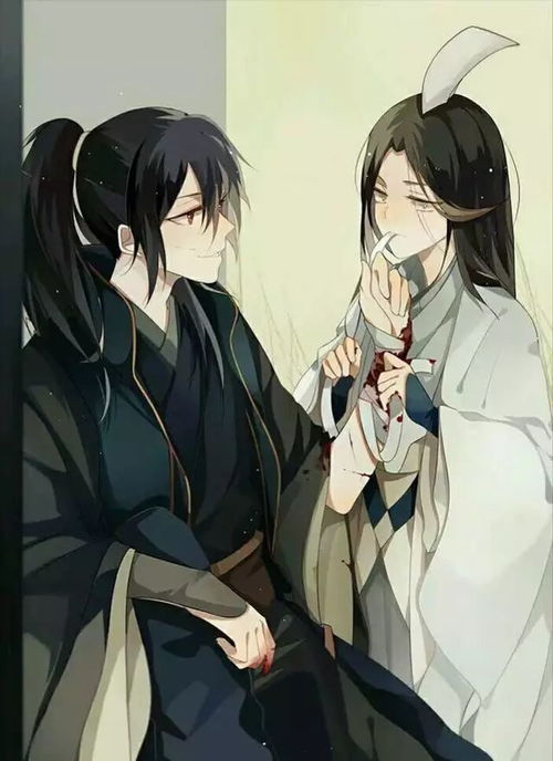  动漫男生头像一个身死魂碎落,一个未亡心疯魔