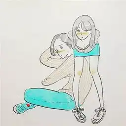  情人节快到了这些污又污的情侣插画送给你