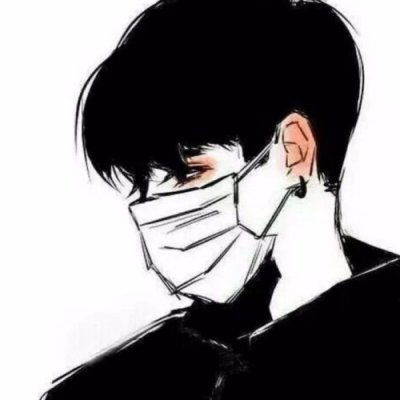  高冷男生侧脸帅气头像图片