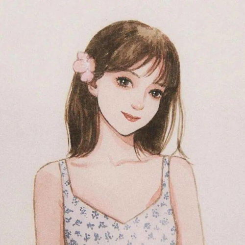  女生头像复古气质女神漫画头像走一波
