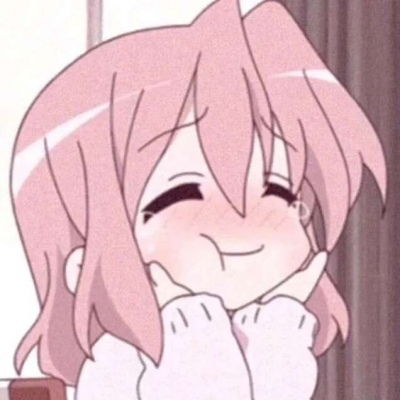  粉色头发少女