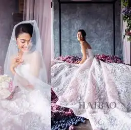  一件婚纱三种穿法这位俄罗斯超模的婚纱让我...