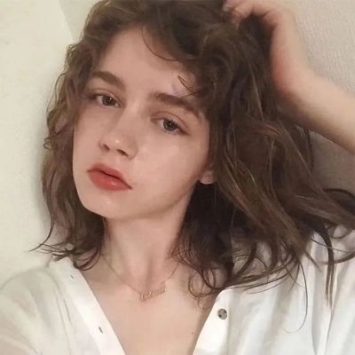  2021混血感十足的欧美范女生头像鼓腹而歌以乐平生