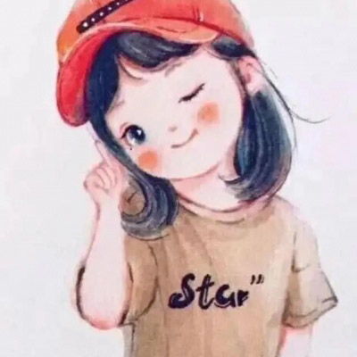  微信头像女生简单大方卡通可爱的萌图