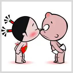 小破孩情侣头像头像