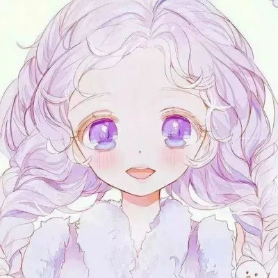 可爱的头像女生呆萌女生卡通可爱少女心头像