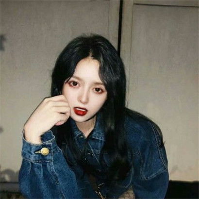  霸气女生头像,很困,很累,很颓冷酷的女人