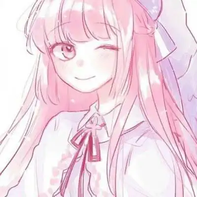  头像粉色系软妹头像
