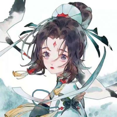  手绘动漫女生头像,手绘动漫头像女ins高级质感