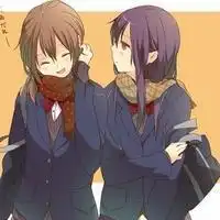  求百合的动漫头像