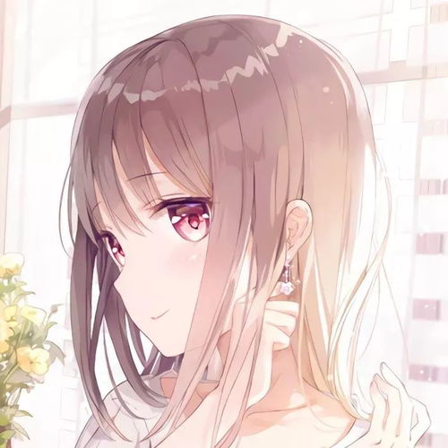  唯美二次元女生头像