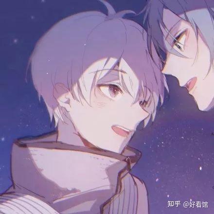  两个男孩子用的情头基友头像一左一右帅气好看的基友头像男生基友头像一对帅气
