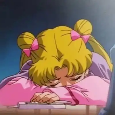  粉色系美少女战士头像