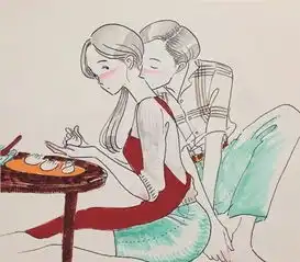  情人节快到了这些污又污的情侣插画送给你