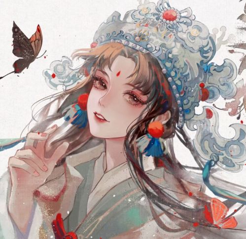 帅气女生头像古风