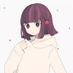  粉色系列女生动漫头像可爱少女心