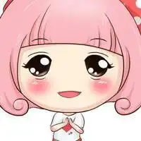 短发齐刘海卡通头像