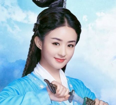  穿蓝衣最美的6位女星,鞠婧祎第5,赵丽颖第3,第一美若天仙