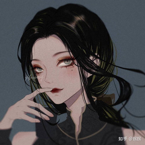  小众个性酷酷的女生头像