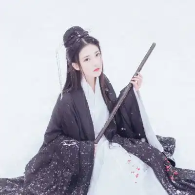 情侣头像真人版古风唯美