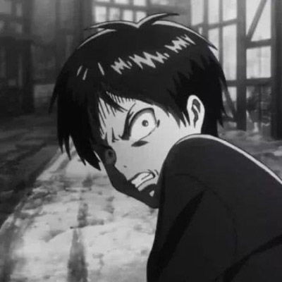  动漫丧头男抖音动漫男黑白丧头像分享