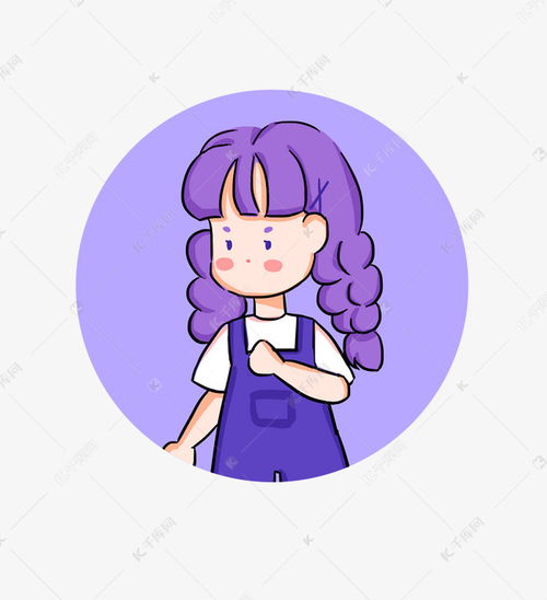  夏日葡萄女孩拟人卡通水果头像素材图片免费下载千库网