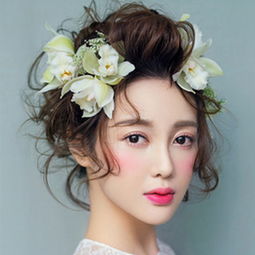 女生头像唯美新娘造型