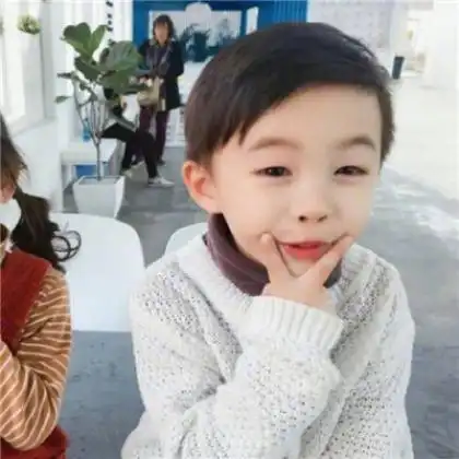 小孩子头像可爱情侣孩子