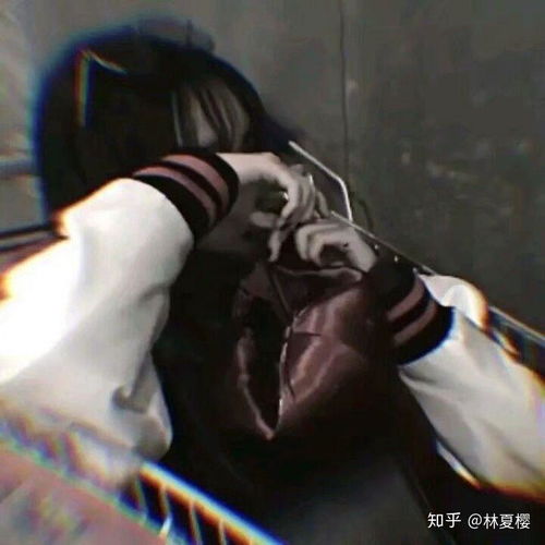 黑白动漫头像拽