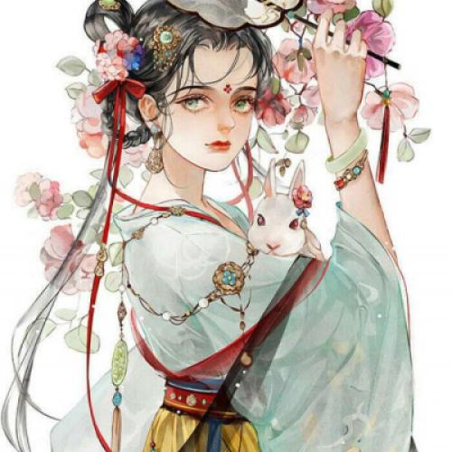  唯美高清古风头像动漫女生,2020最新出炉绝无仅有的