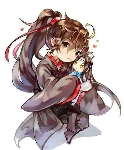  来一波魏无羡和蓝忘机的图