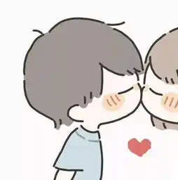  情侣头像与你同行,不介路远都会
