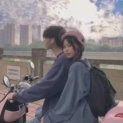 情侣微信头像图片一对女