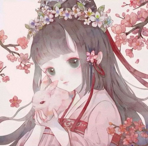  仙气古风动漫头像女公主的梦境,藏着星星湖泊一片森林