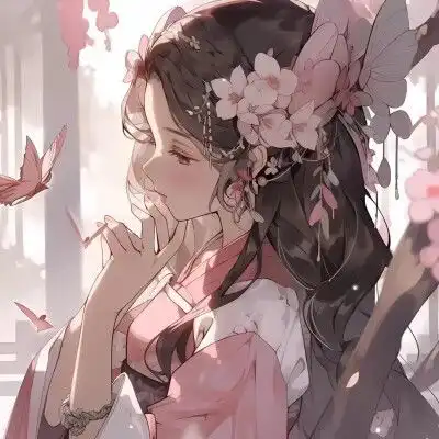  古风情侣头像