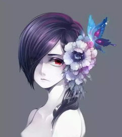  求动漫女生图片要冷酷的,能做qq头像的