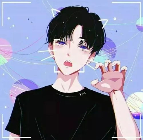 卡通头像男生动漫情侣