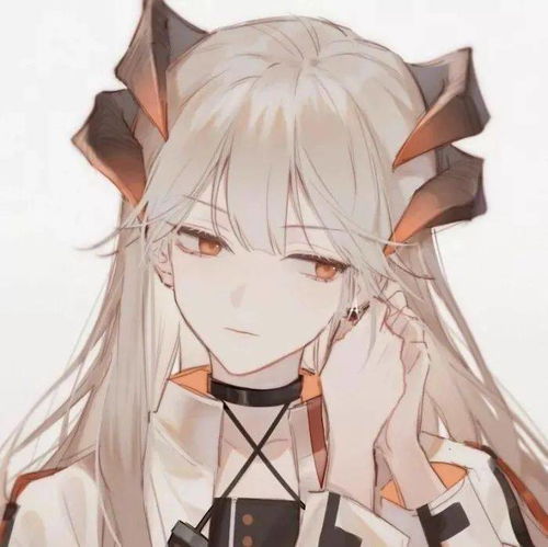  丧丧中带点仙气的动漫女生头像
