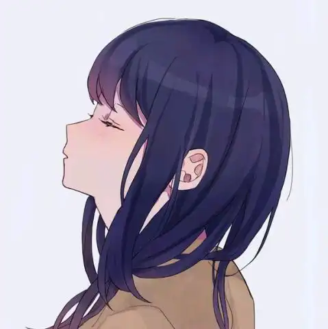 污情头二次元按胸情侣头