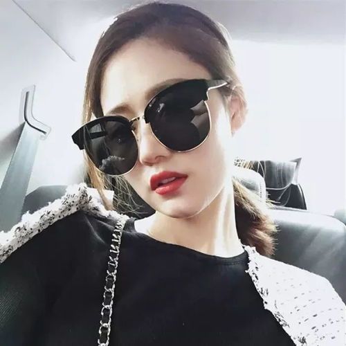  看脸型挑墨镜,不p图也能瘦脸