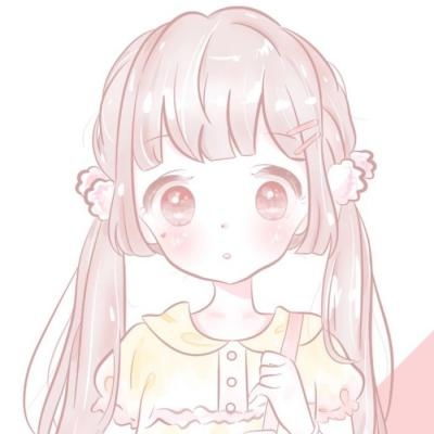  粉系可爱少女心二次元动漫女生头卡通动漫头像我要个性网