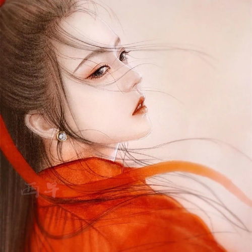  头像插画女生头像古风女头轻食女生迪士尼公主