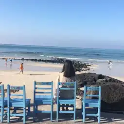  海边头像