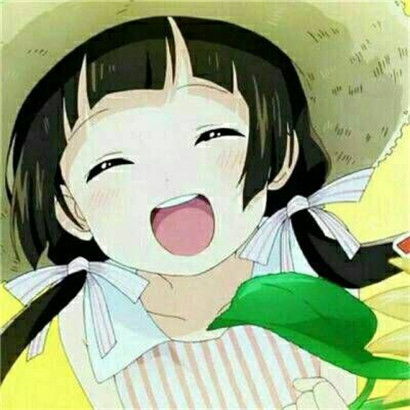  二次元女生头像萌萌哒,遇见你之前我是伤心的