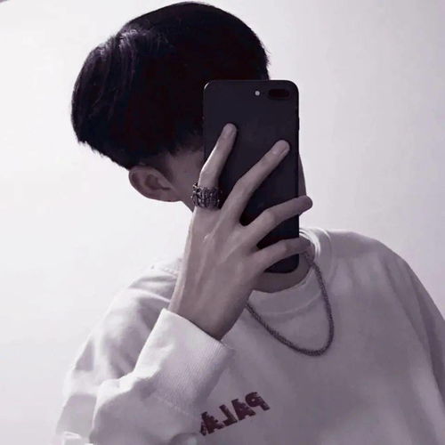  挡脸男